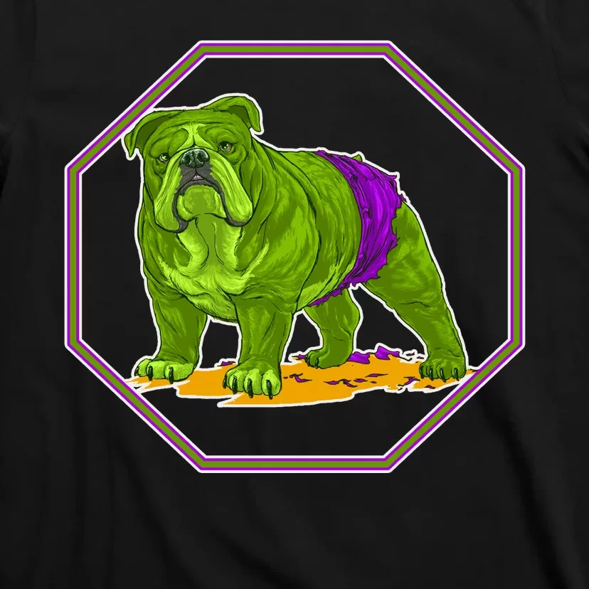 Hulk Green Dog T-Shirt