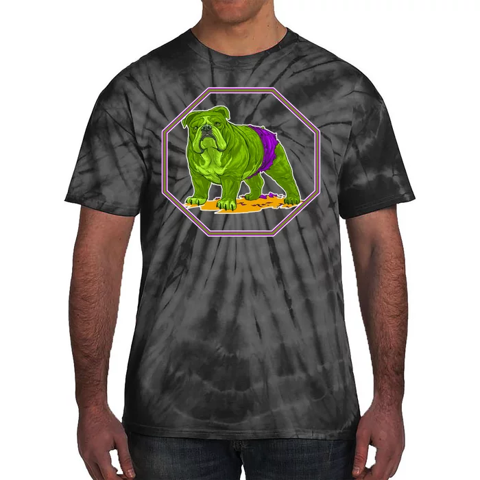 Hulk Green Dog Tie-Dye T-Shirt