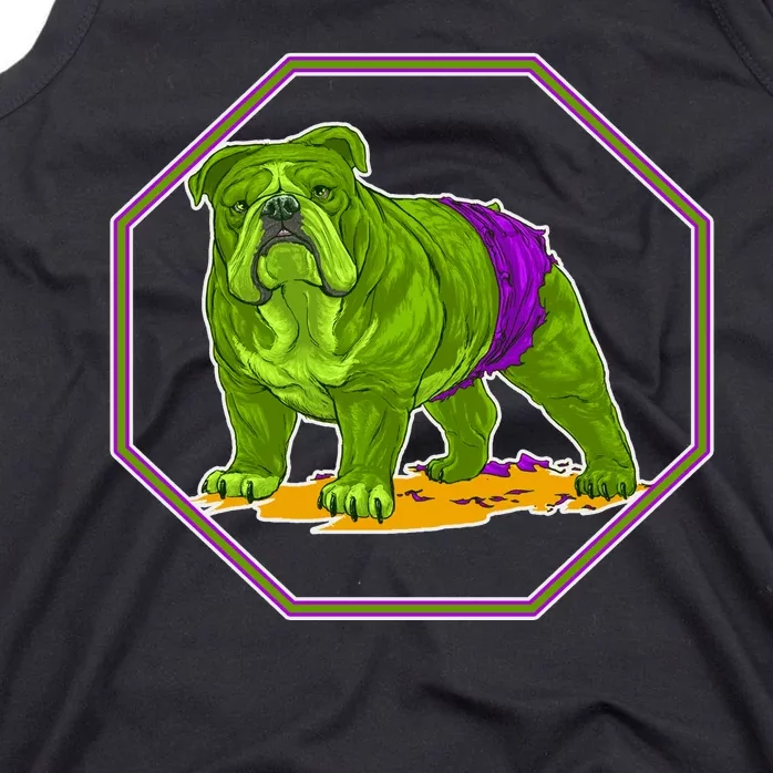 Hulk Green Dog Tank Top