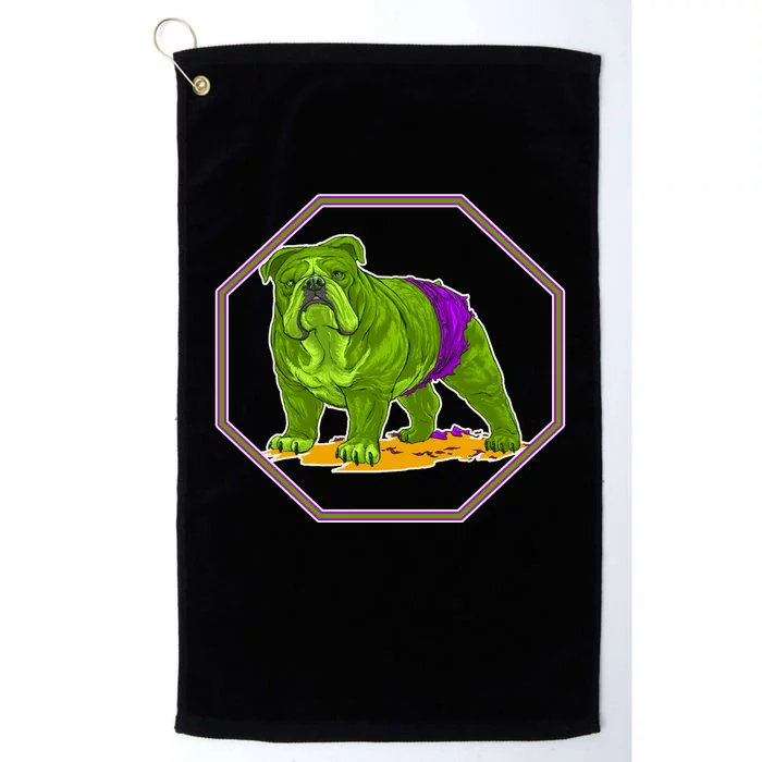 Hulk Green Dog Platinum Collection Golf Towel