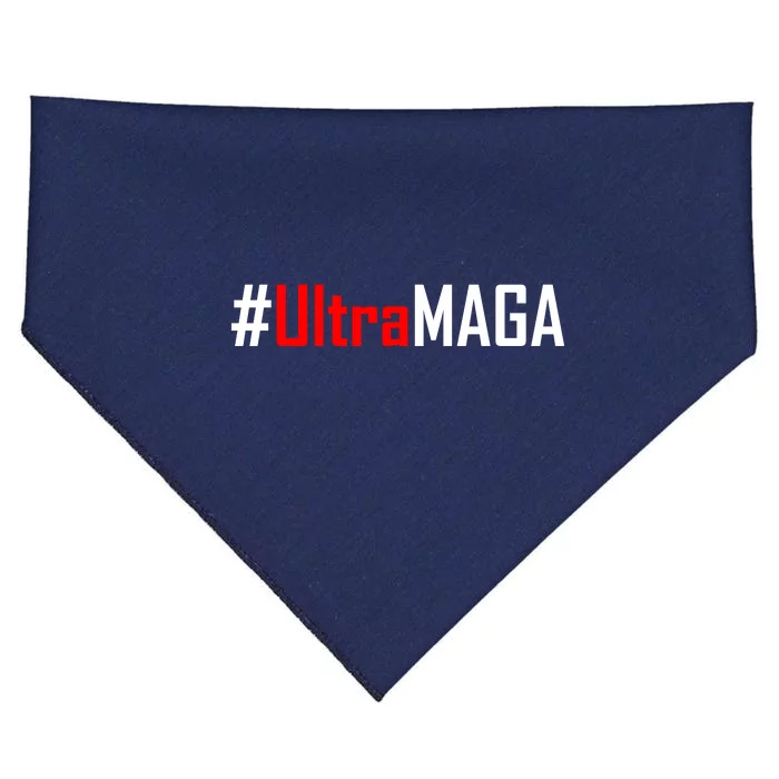 Hashtag Ultra MAGA USA United States Of America USA-Made Doggie Bandana