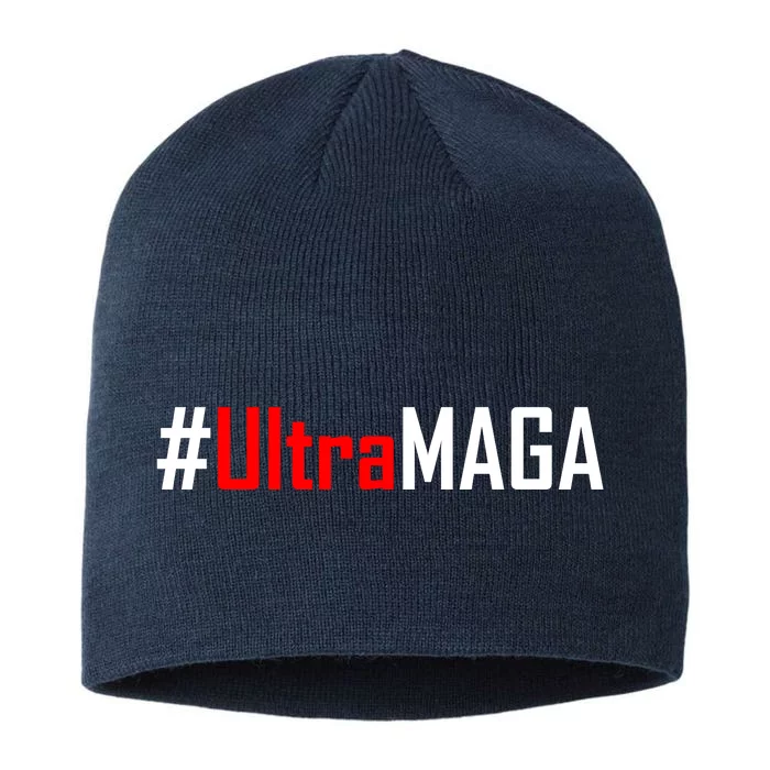 Hashtag Ultra MAGA USA United States Of America 8 1/2in Sustainable Knit Beanie