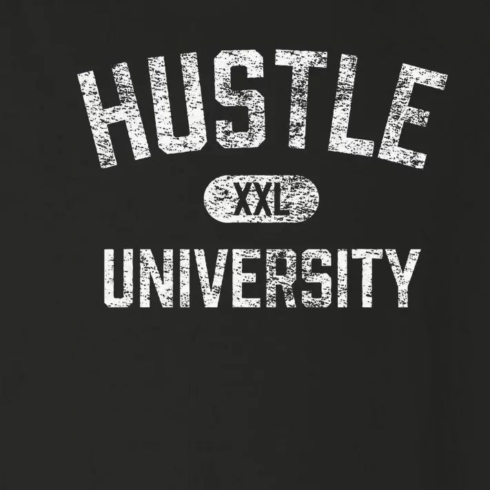 Hustle University Motivational Design For Hustlers Toddler Long Sleeve Shirt