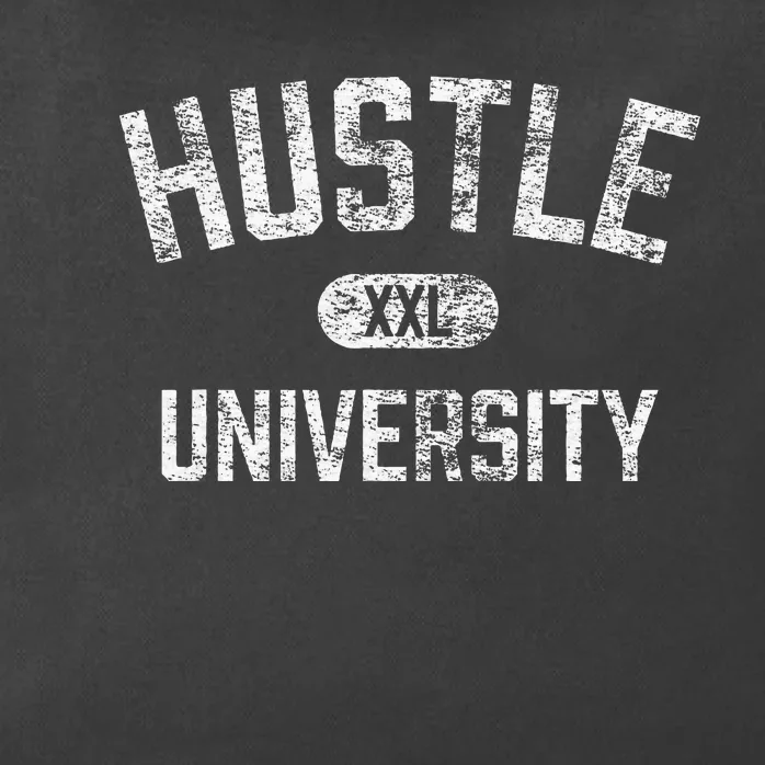 Hustle University Motivational Design For Hustlers Zip Tote Bag