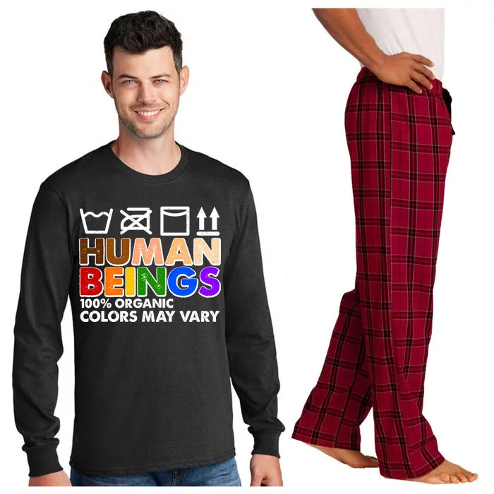 Human Beings 100 Percent Organic Colors May Vary Long Sleeve Pajama Set