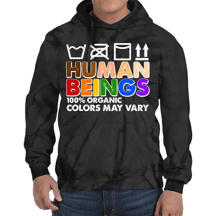 Human Beings 100 Percent Organic Colors May Vary Tie Dye Hoodie