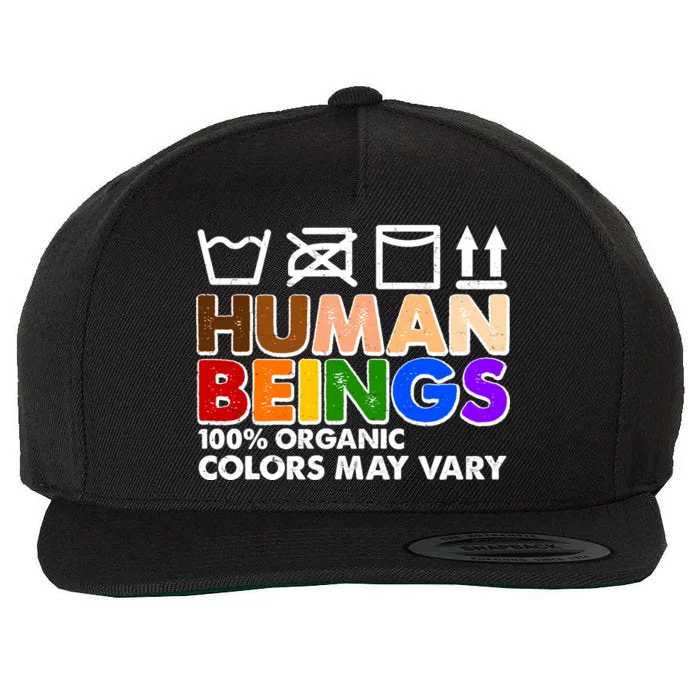 Human Beings 100 Percent Organic Colors May Vary Wool Snapback Cap