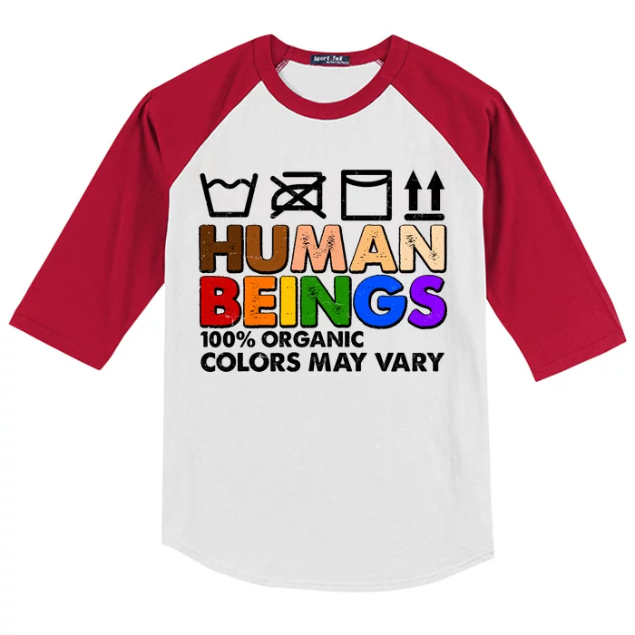 Human Beings 100 Percent Organic Colors May Vary Kids Colorblock Raglan Jersey