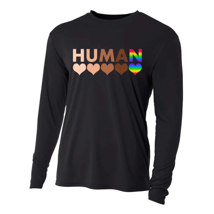 Human Diversity Human Rights Cooling Performance Long Sleeve Crew