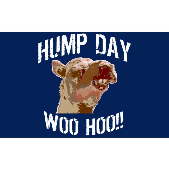 Hump Day Woo Hoo Camel Face Bumper Sticker