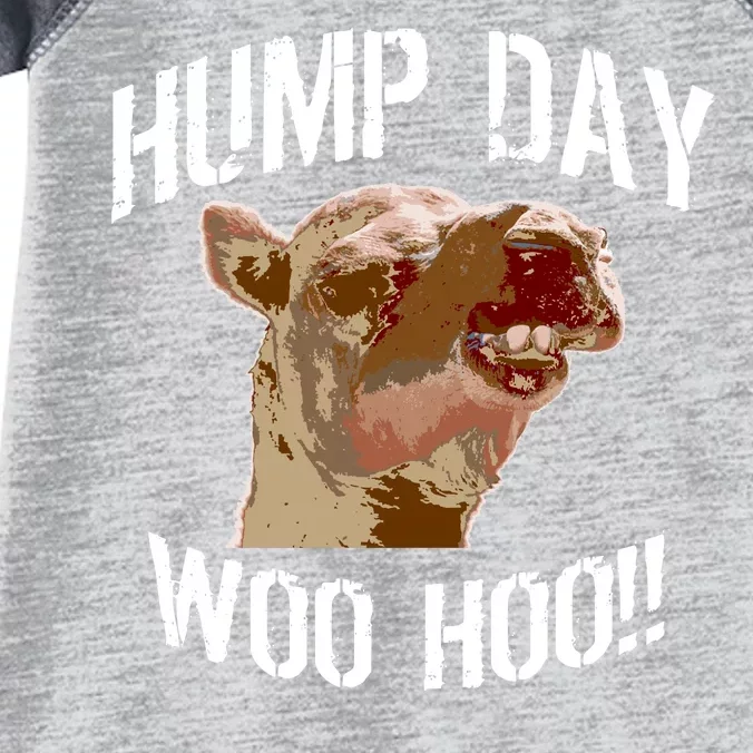 Hump Day Woo Hoo Camel Face Infant Baby Jersey Bodysuit