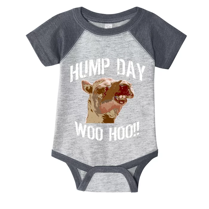 Hump Day Woo Hoo Camel Face Infant Baby Jersey Bodysuit