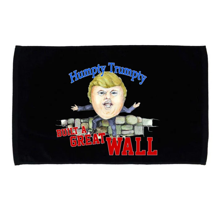 Humpty Trumpty Build A Great Wall Microfiber Hand Towel