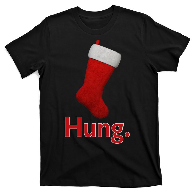 Hung Funny Christmas T-Shirt