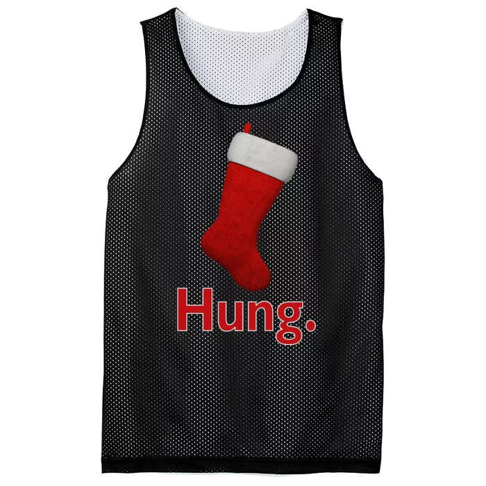 Hung Funny Christmas Mesh Reversible Basketball Jersey Tank