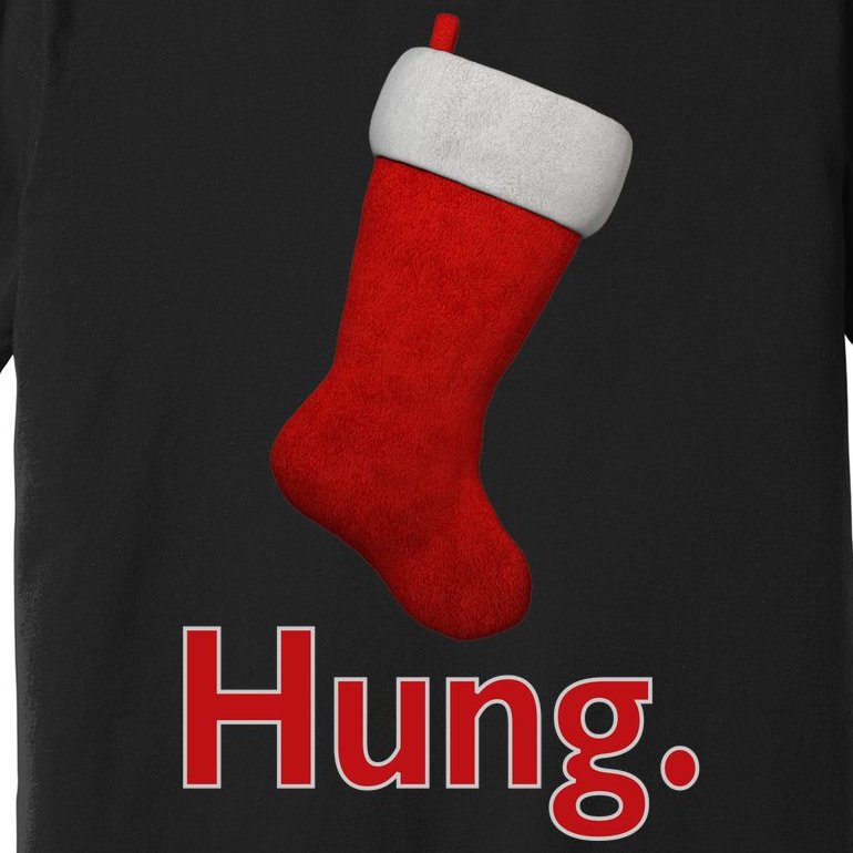 Hung Funny Christmas Premium T-Shirt