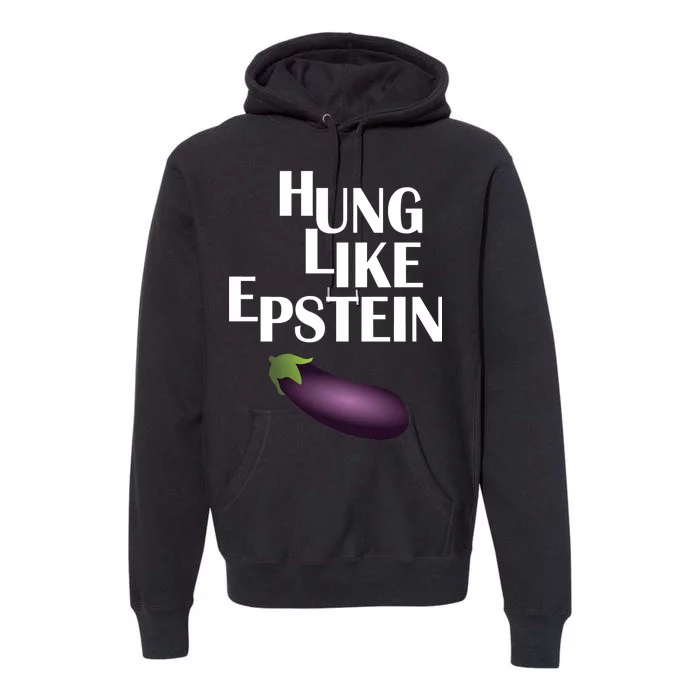 Hung Like Epstein Premium Hoodie