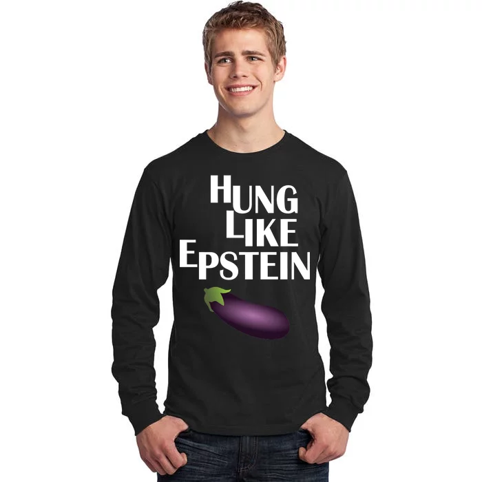 Hung Like Epstein Tall Long Sleeve T-Shirt