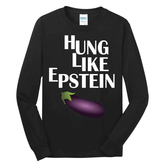 Hung Like Epstein Tall Long Sleeve T-Shirt