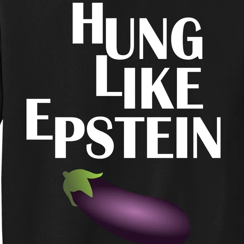 Hung Like Epstein Tall Sweatshirt