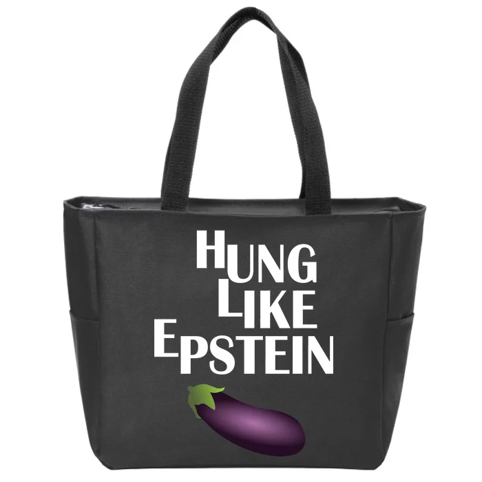 Hung Like Epstein Zip Tote Bag