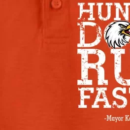 Hungry Dogs Run Faster Dry Zone Grid Performance Polo