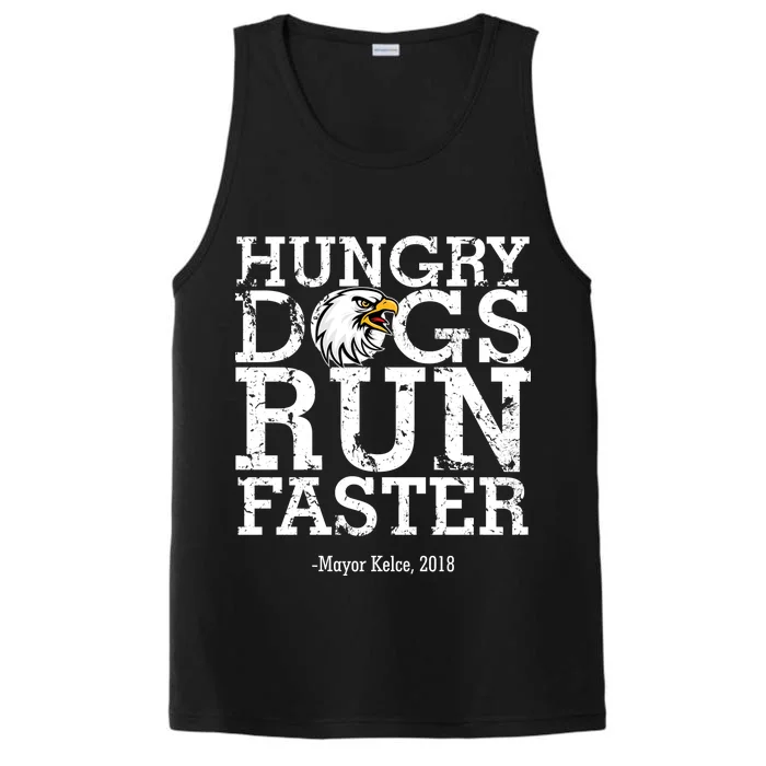 Hungry Dogs Run Faster Performance Tank