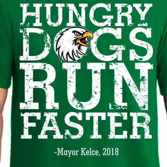 Hungry Dogs Run Faster Pajama Set