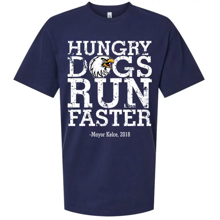 Hungry Dogs Run Faster Sueded Cloud Jersey T-Shirt