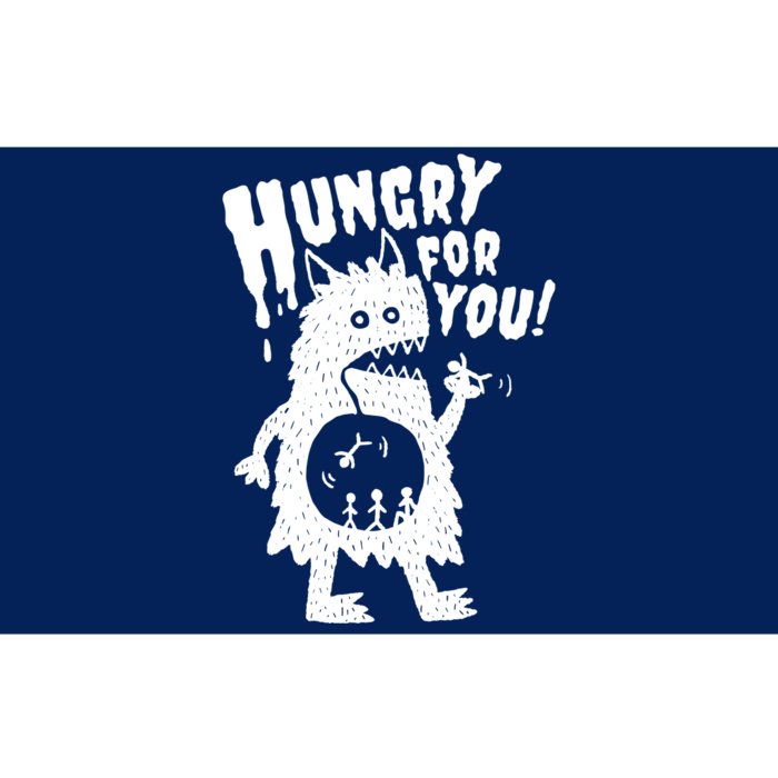 Hungry For You Monster Bumper Sticker