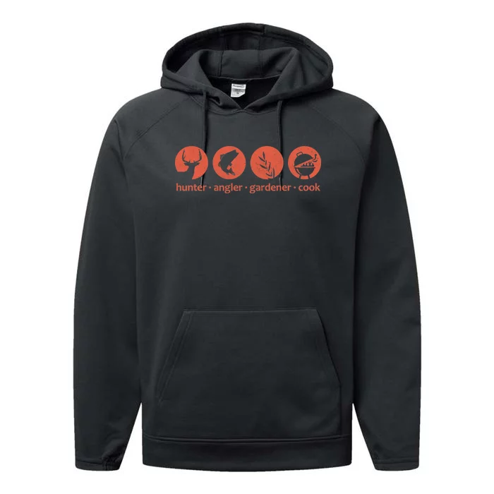 Hunter Angler Gardener Cook Performance Fleece Hoodie