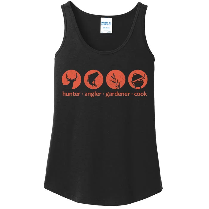 Hunter Angler Gardener Cook Ladies Essential Tank