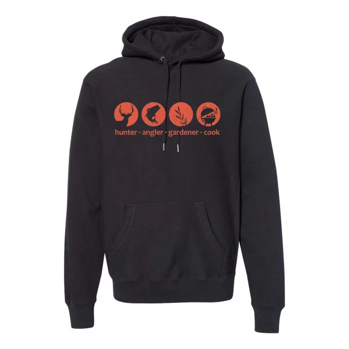 Hunter Angler Gardener Cook Premium Hoodie