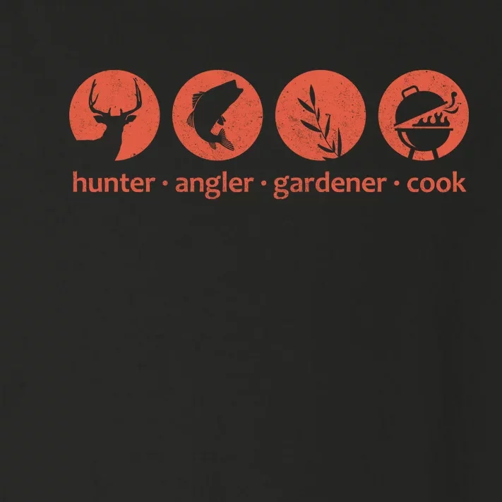 Hunter Angler Gardener Cook Toddler Long Sleeve Shirt