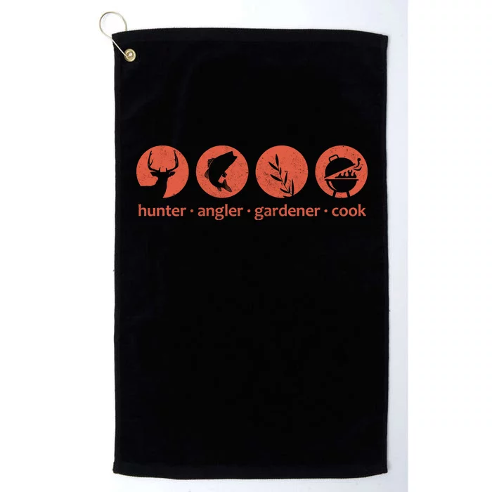 Hunter Angler Gardener Cook Platinum Collection Golf Towel