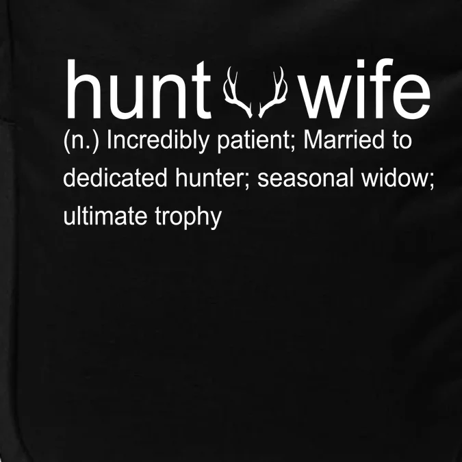 Hunter's Wife Funny Hunting Impact Tech Backpack