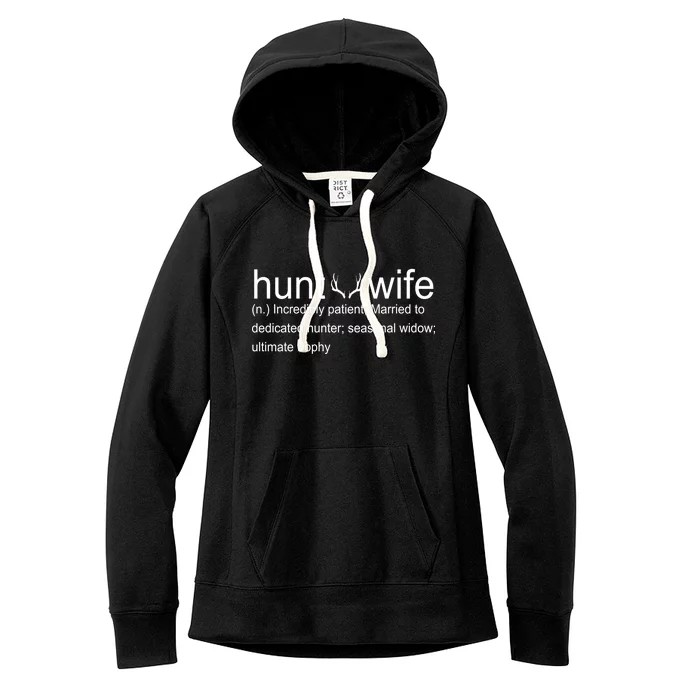 Hunter's Wife Funny Hunting Women's Fleece Hoodie