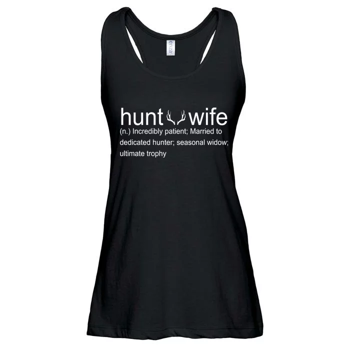 Hunter's Wife Funny Hunting Ladies Essential Flowy Tank