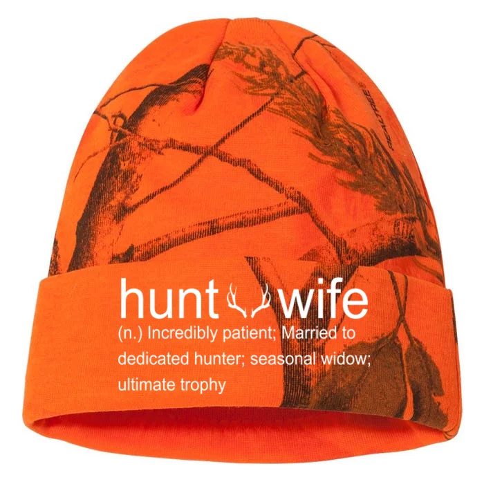 Hunter's Wife Funny Hunting Kati - 12in Camo Beanie