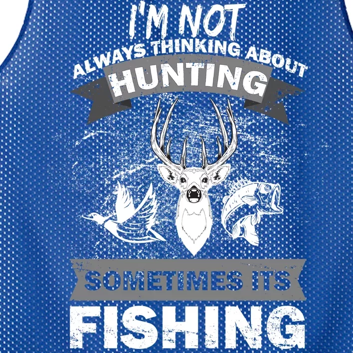 Hunting And Fishing Mesh Reversible Basketball Jersey Tank