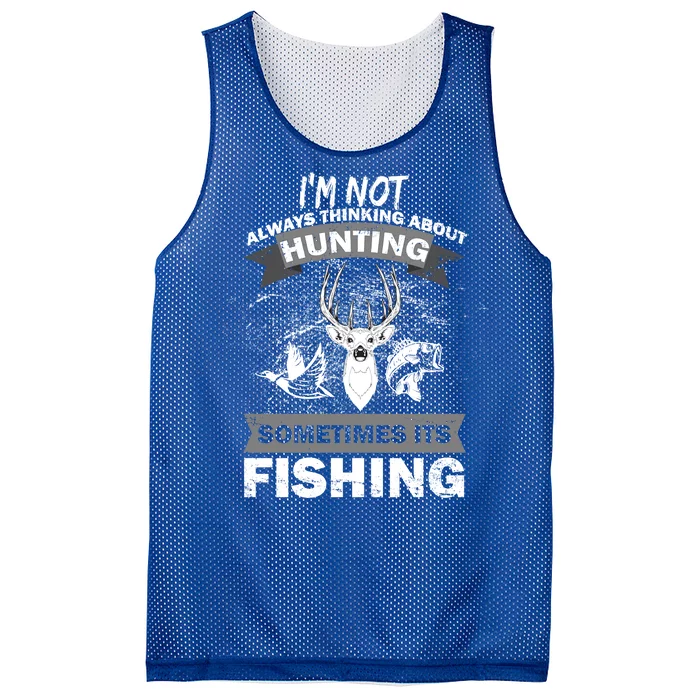 Hunting And Fishing Mesh Reversible Basketball Jersey Tank