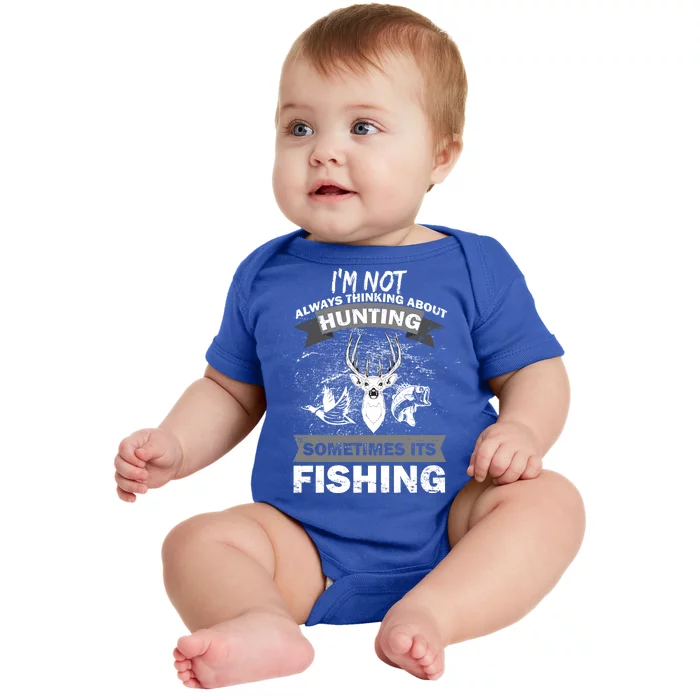 Hunting And Fishing Baby Bodysuit