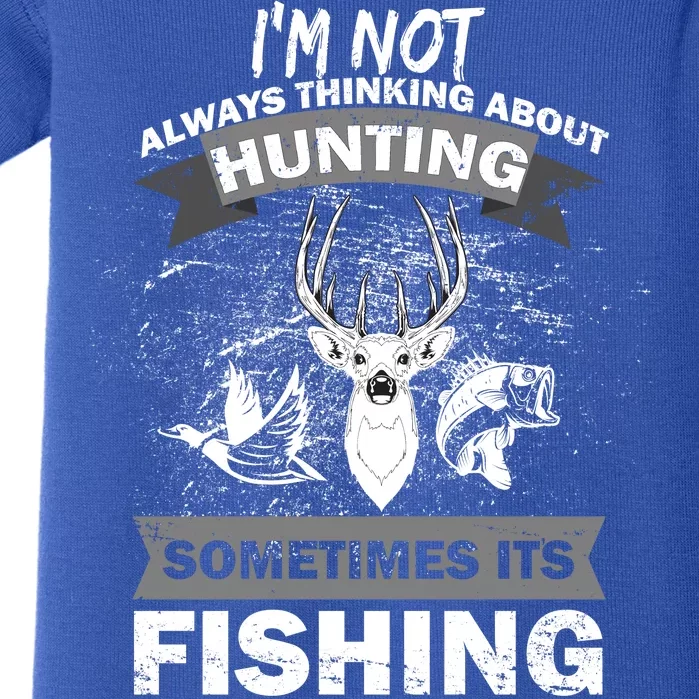 Hunting And Fishing Baby Bodysuit