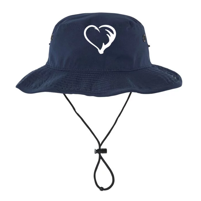 Hunting Fishing Antler Heart Hunter Legacy Cool Fit Booney Bucket Hat