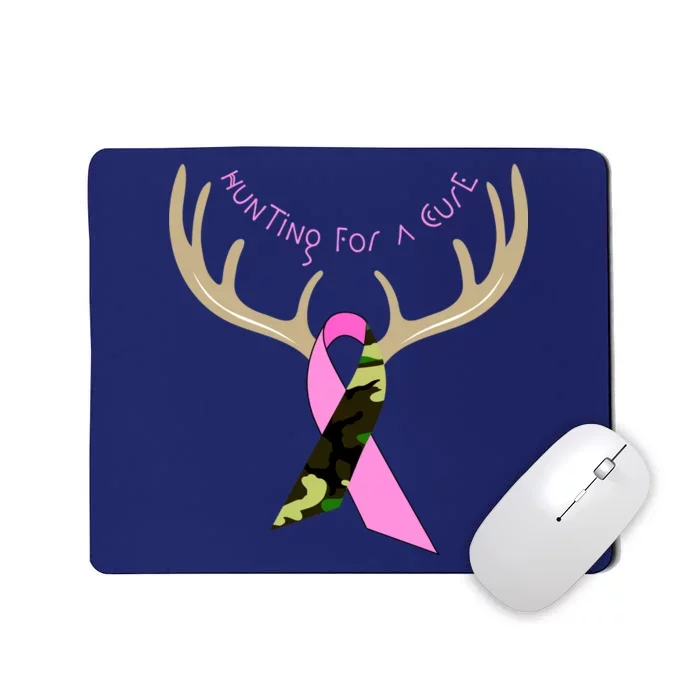 Hunting For A Cure Breast cancer Mousepad