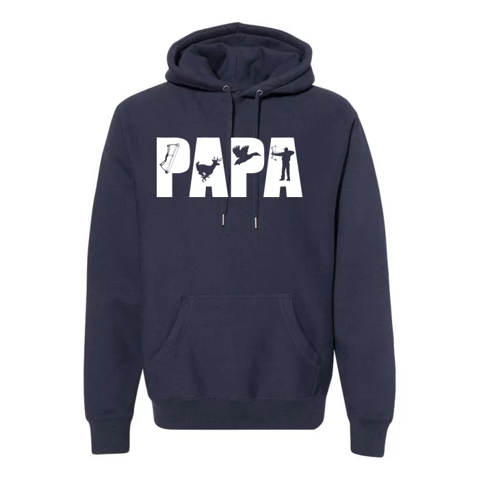 Hunting Papa Premium Hoodie