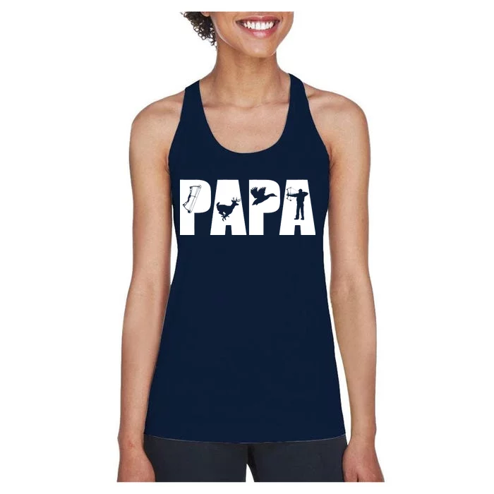 Hunting Papa Women's Racerback Tank