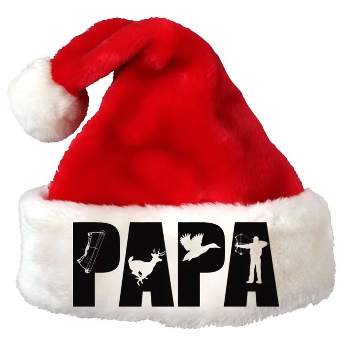 Hunting Papa Premium Christmas Santa Hat