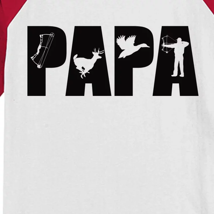 Hunting Papa Kids Colorblock Raglan Jersey