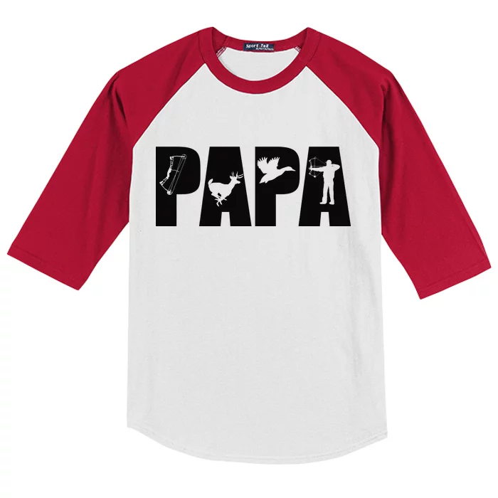 Hunting Papa Kids Colorblock Raglan Jersey